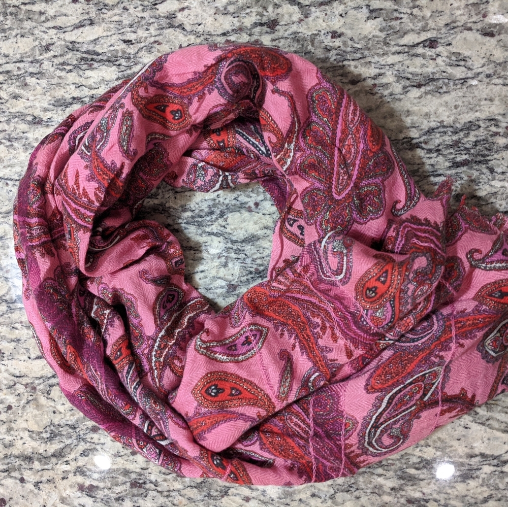 J Crew Paisley Scarf